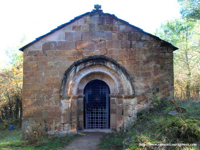 HASTIAL DE PONIENTE Y PÓRTICO