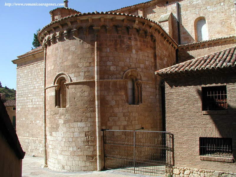 ABSIDE CENTRAL DEL TEMPLO ROMÁNICO