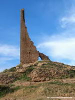 VISTA SUR DE LAS RUINAS DEL CASTILLO