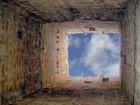 VISTA DE LOS CUATRO LIENZOS AL INTERIOR.